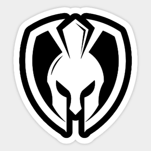 spartan mask Sticker